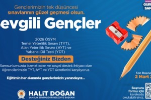 Büyükşehir’den Öğrencilere Destek